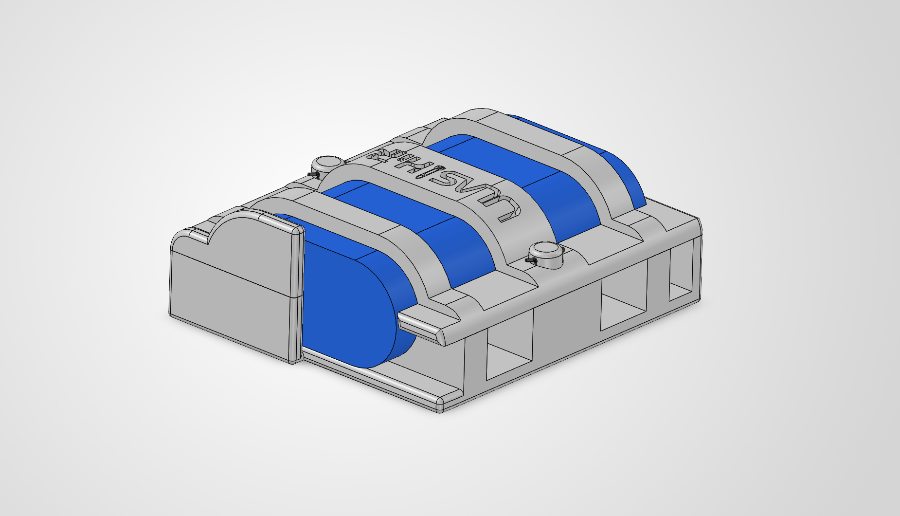 Battery Cradle Isometric